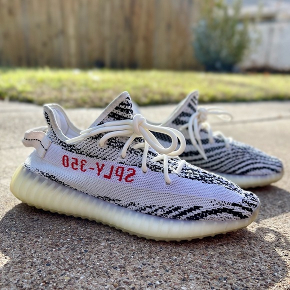 adidas Other - adidas Yeezy Boost 350 V2 "Zebra" Size 8